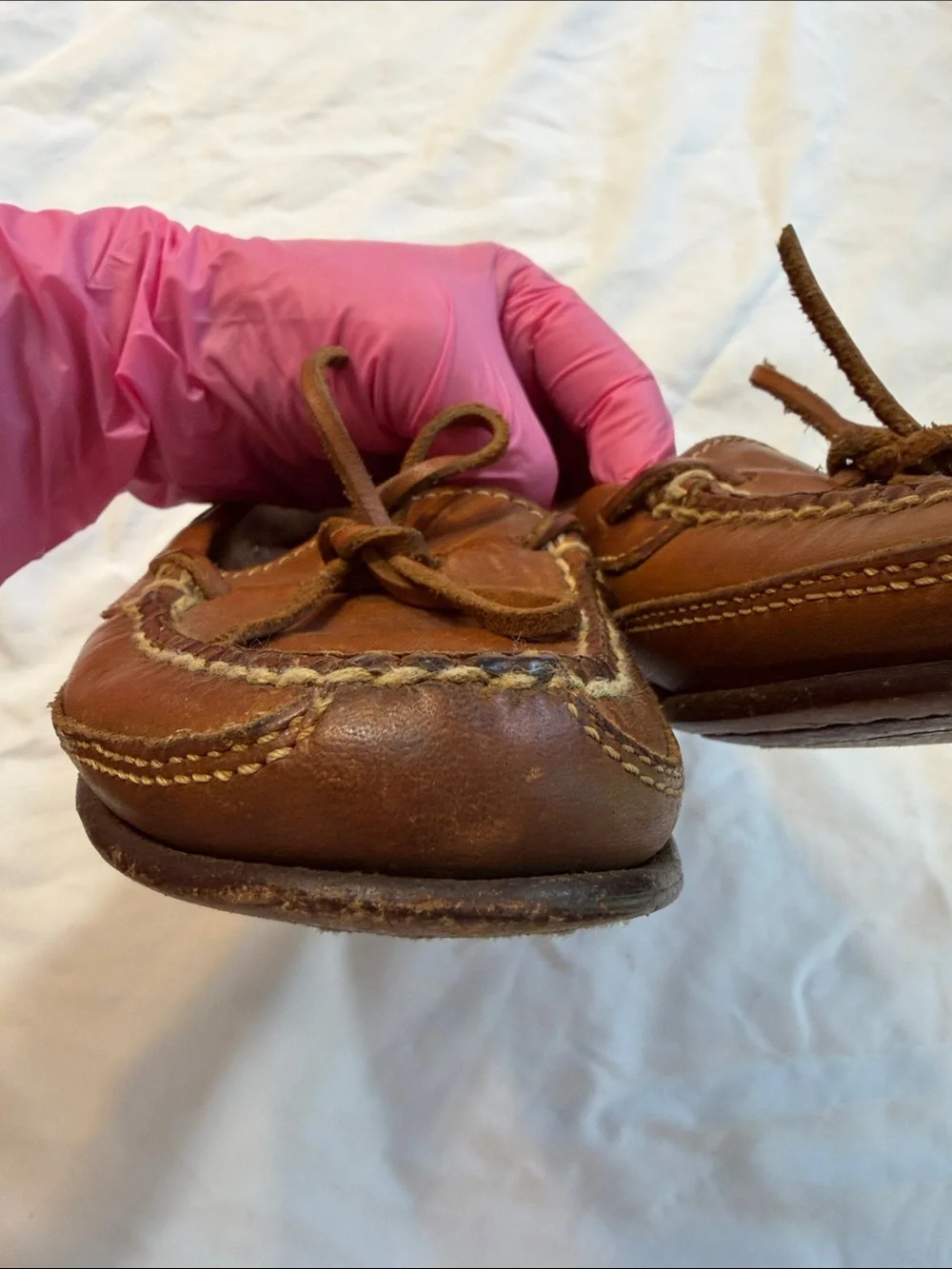 Cole Haan Tan Leather Moccasin Driving Loafers